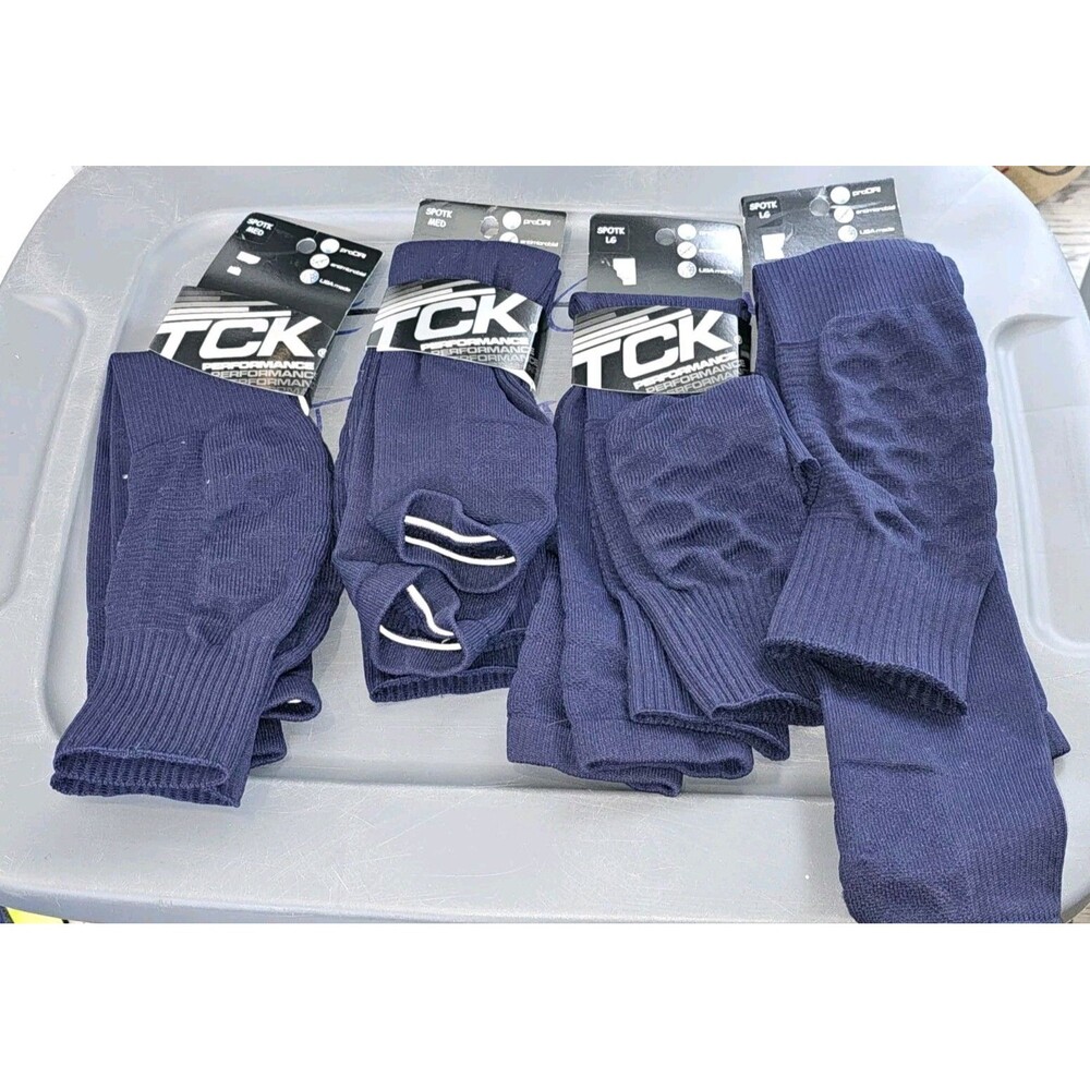 TCK Over The Knee ProDri Performance Sports Socks 2 Large 2 Medium Blue